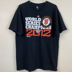 SF GIANTS 2012 WORLD SERIES CHAMPS TEE XL